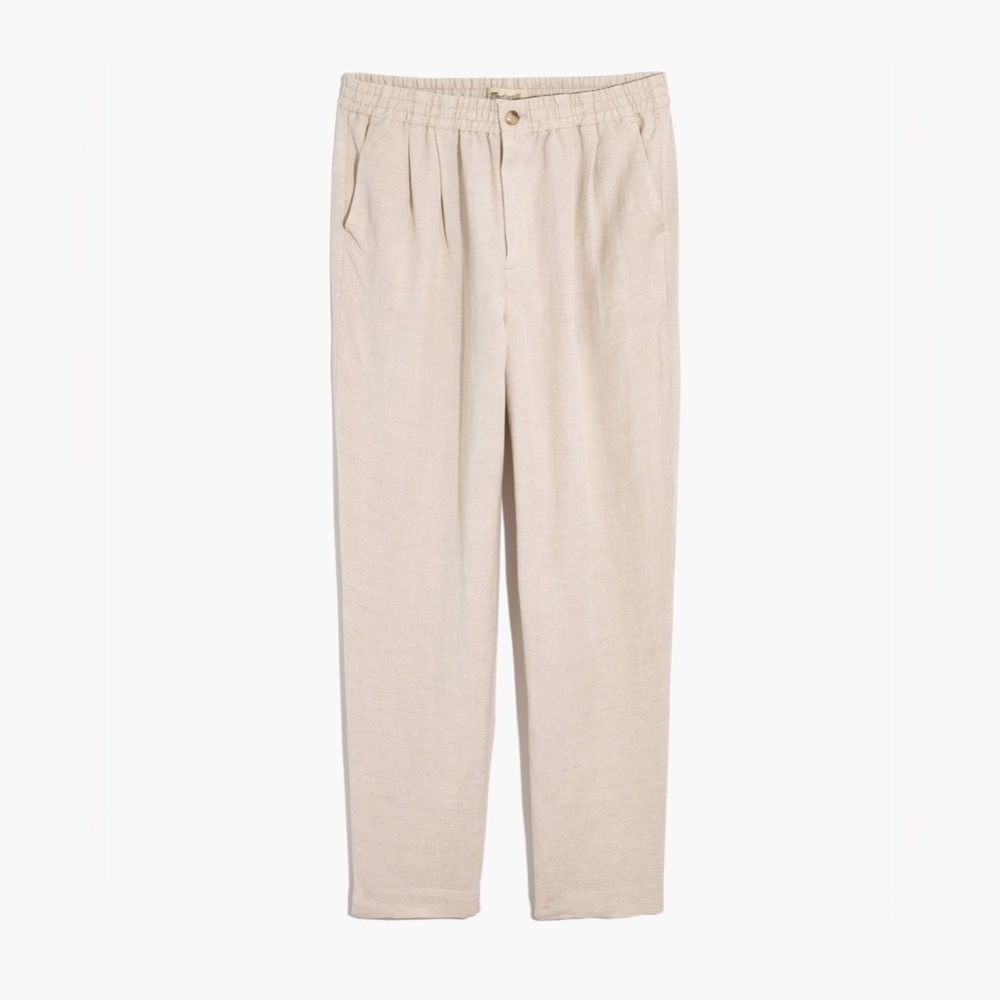 Madewell Linen-Blend Trousers